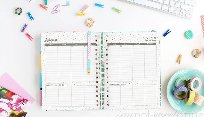 beautiful personalized planners