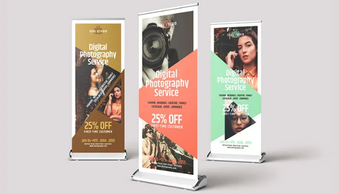 customized roll up banners for events