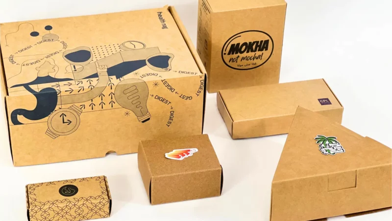 sustainable packaging kraft boxes in dubai
