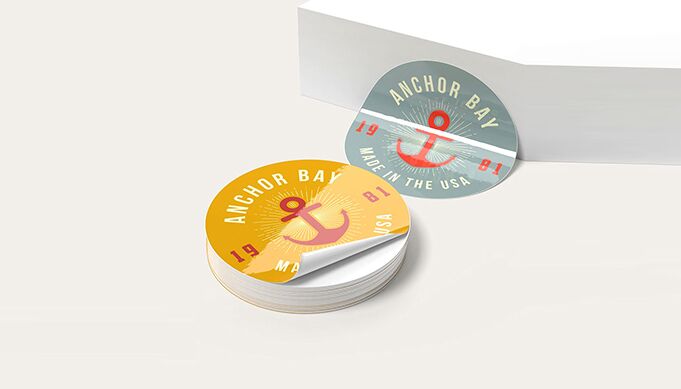 customized sticker printing for products