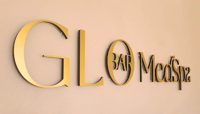 Gold plated 3c signages