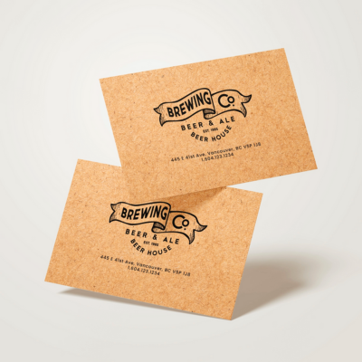 eco friendly business card designs