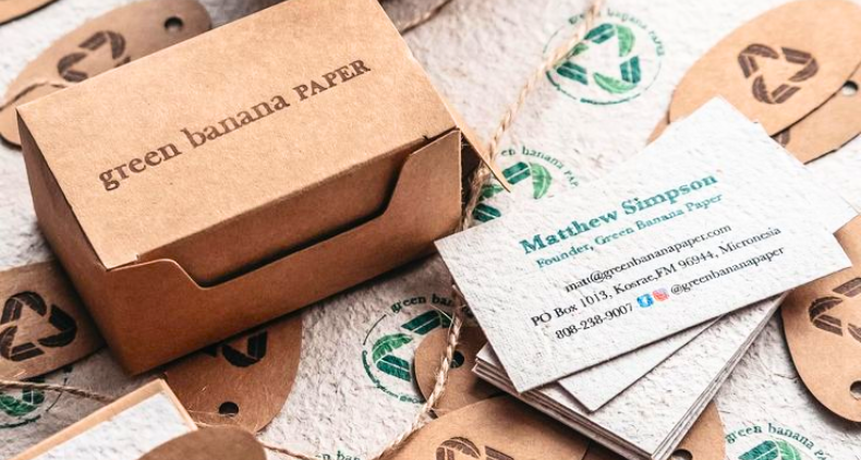 eco-friendly business cards in dubai