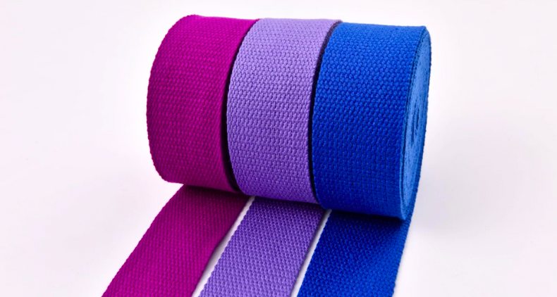 cotton canvas handle for paper bags in multi color