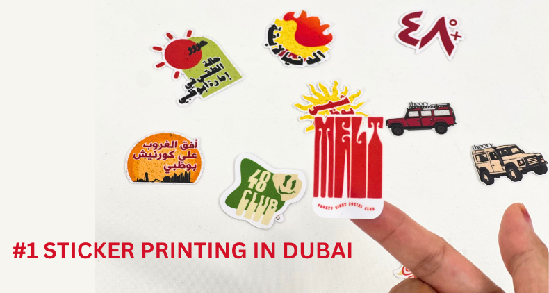 die cut sticker printing in dubai