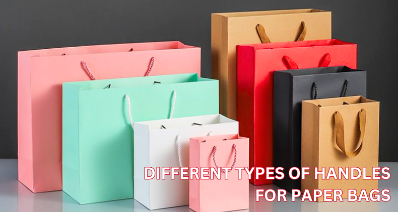 paper bags with different handle types
