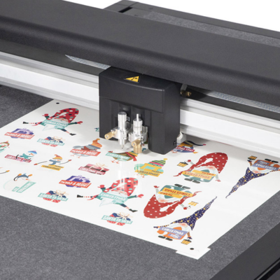 plotter cutting of stickers