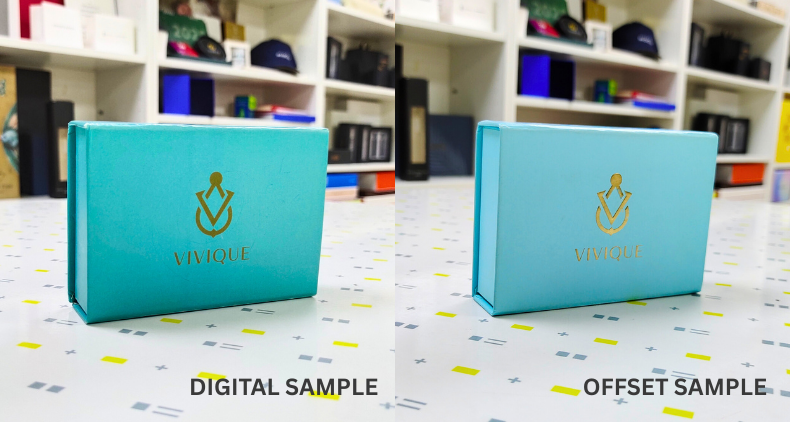 digital sample and offset sample difference