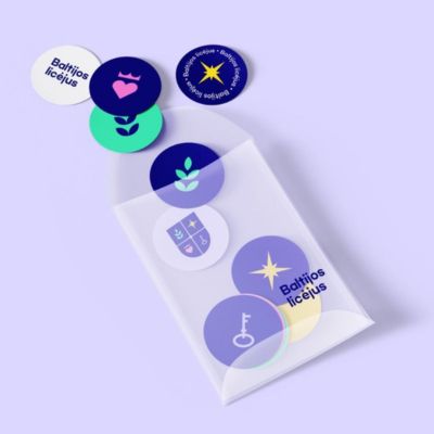 giveaway gift stickers for events