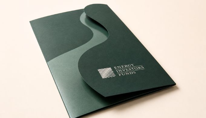 die cut document folder for corporates