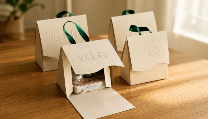 die cut special packaging for candles and soaps
